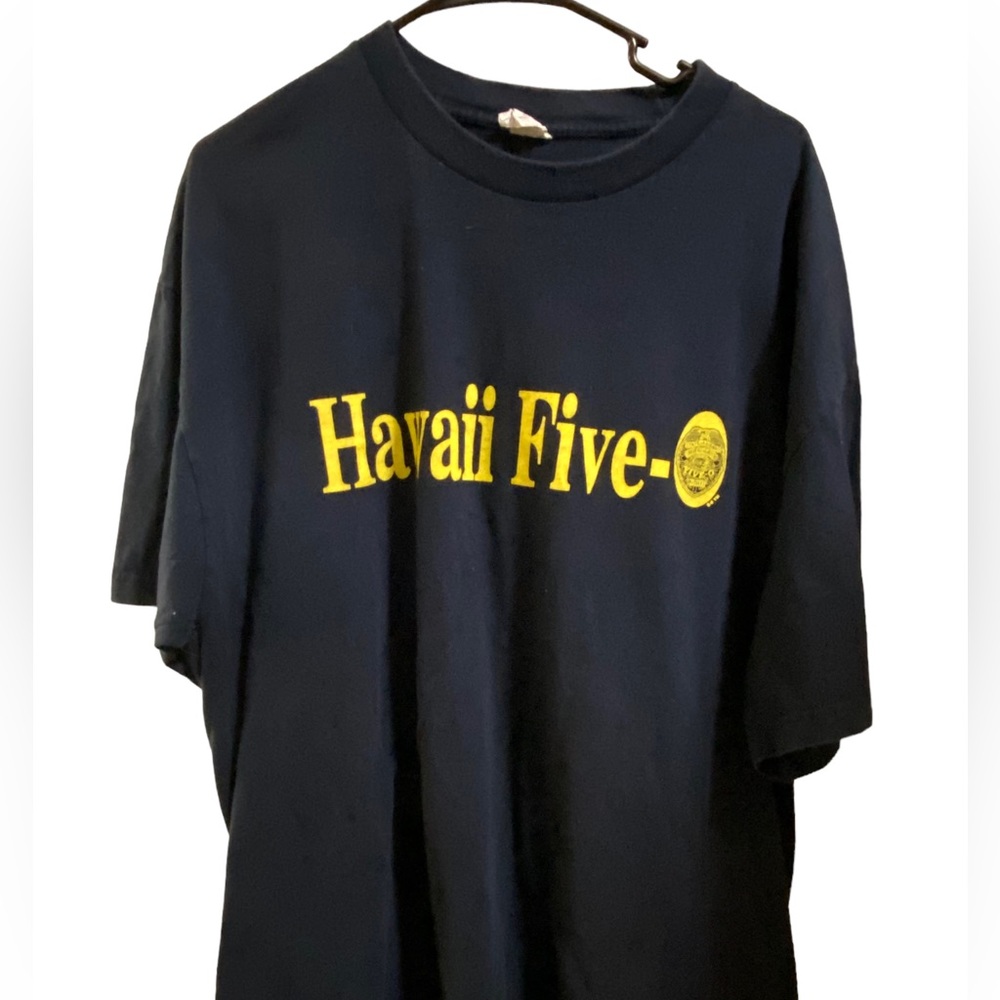 Vintage Hawaii Five-0 Television Show Police Book’Em Danno Men’s 3XL T-Shirt